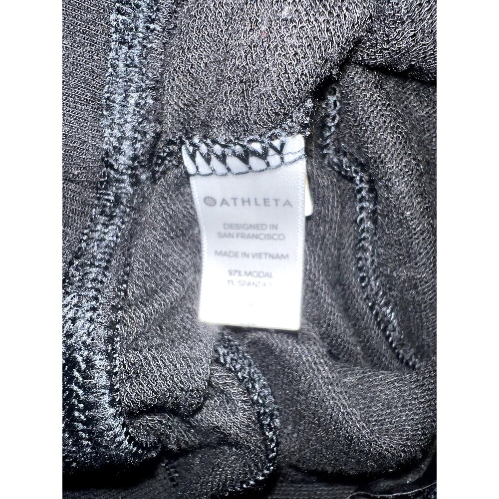 Athleta Women's Leggings Small Petite Black Modal Blend - Picture 4 of 6